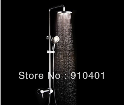 Wholesale And Retail Promotion Brass Rainfall Bathroom Shower Faucet Tap Chrome Finished Shower Bath Mixer Tap