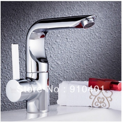 Wholesale And Retail Promotion Classic Brass Single Lever Basin Faucet Tap Basin Sink Mixer Tap Chrome Finished [Chrome Faucet-1221|]