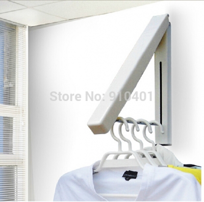 Wholesale And Retail Promotion Modern Flexible Folding Wall Mounted Bathroom Balcony Clothesline Laundry Hanger