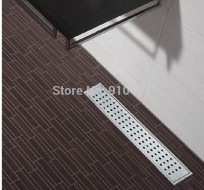 Wholesale And Retail Promotion NEW 304 Stainless Steel Bathroom Shower Drainer Square Waste Drainer Floor Drain