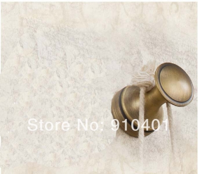 Wholesale And Retail Promotion NEW Antique Brass Bathroom Wall Mounted Hooks For Rack Hanger Hats Clothes Towel