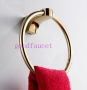 Wholesale And Retail Promotion NEW Golden Bathroom Golden Wall Mounted Towel Racks Towel Holder Ti-PVD Finish