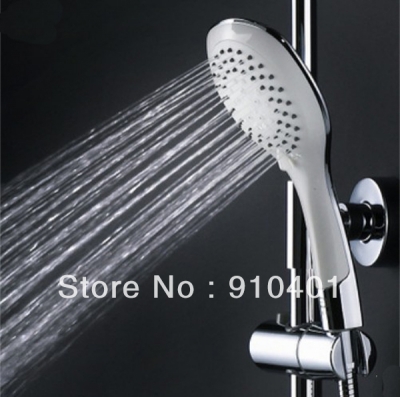 Wholesale And Retail Promotion NEW High Pressure Hand Held Bathroom Rain Shower Head Shower Sprayer Round Style [Shower head &hand shower-4028|]