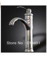 Wholesale And Retail Promotion NEW Tall Style Chrome Brass Bathroom Basin Faucet Single Handle Sink Mixer Tap
