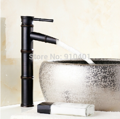 Wholesale And Retail Promotion Oil Rubbed Bronze Waterfall Bathroom Basin Faucet Single Handle Sink Mixer Tap [Oil Rubbed Bronze Faucet-3808|]