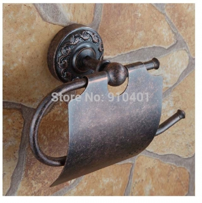 Wholesale And Retail Promotion Wall Mounted Oil Rubbed Bronze Toilet Paper Holder Wall Mounted Tissue Holder [Toilet paper holder-4694|]