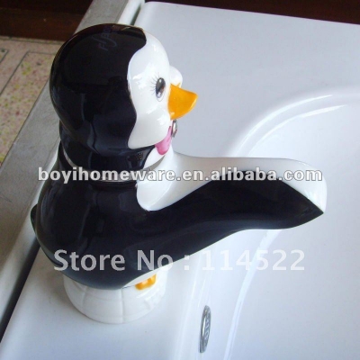 penuins tap animal faucet kitchen faucet kitchen ware kitchen tap 24sets/lot wholesale&retail shipping discount 9132W
