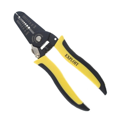 - professional 0.6-2.6mm Multi-Function wire stripper plier carbon steel Cutting Tool cables wire cutter plier [Plier-289|]