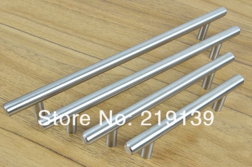385mm T Shape Cabinet Solid Stainless Steel Furniture Kitchen Door Handle Drawer Pull Bar