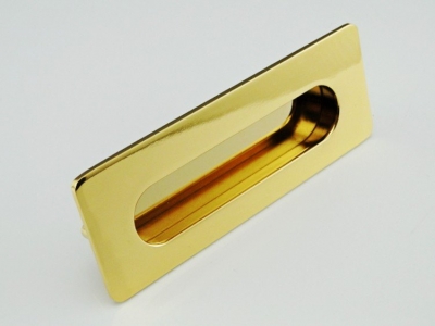 Home Hardware furniture clasping sliding gold door handle drawer pulls(C.C.:96mm,Length:108mm)