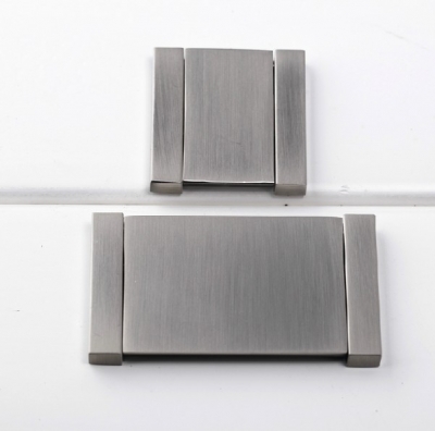 Sliver Cabinet Wardrobe Cupboard Knob Drawer Invisible Door Pulls Handles 2.52" 64mm MBS094-2 [Handles&Knobs-168|]