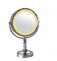 Wholesale And Retail LED Light Bathroom Beauty Make Up Mirror Deck Mounted Magnifying 3X-1X Cosmetology Mirror