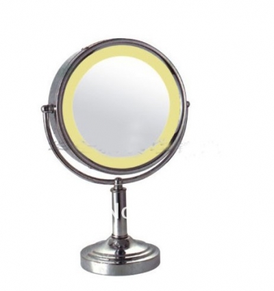 Wholesale And Retail LED Light Bathroom Beauty Make Up Mirror Deck Mounted Magnifying 3X-1X Cosmetology Mirror [Make-up mirror-3627|]