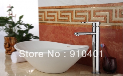 Wholesale And Retail Promotion Contemporary Bathroom Chrome Brass Faucet Vessel Sink Countertop Sink Mixer Tap [Chrome Faucet-1180|]