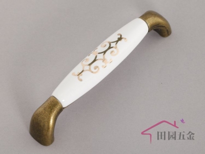 128mm European style GOLD furniture handle / cabinet pull / Antique bronze handle/ drawer pull