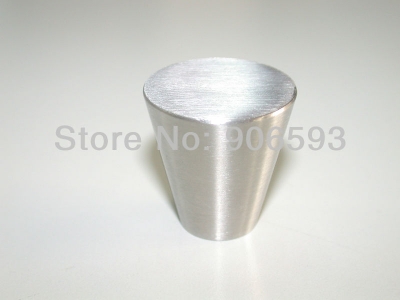 12pcs lot free shipping modern conical stainless steel cabinet knob\furniture knob\drawer knob