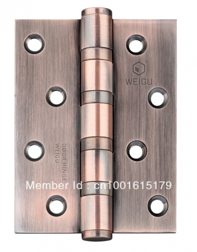 2 pcs of 202 Stainless Steel Ball Bearing Door Hinge Antique Copper Finished