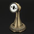 2013 new Fashion europe style zinc alloy door stopper classical coffee door stops strong magnetism Free shipping