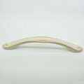 96mm white coating + gold plating simple style fashion funiture handle zinc alloy drawer pulls furniture for cupboard drawers