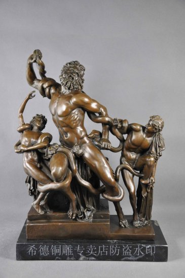 Bronze sculpture, copper sculpture crafts home decoration fashion famous ds-396 [Bronzesculpture-100|]