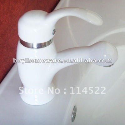 Ceramic taps and mixers wash basin parts type of water tap bathroom brass taps 24sets/lot wholesale&retail 07103W