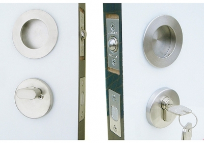 Door Hardware Stainless Steel Dark Buckle Invisible Security Door Lock lockset