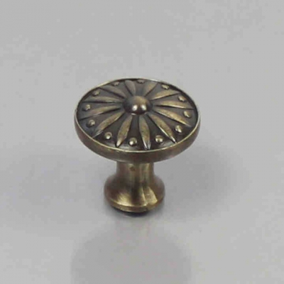 Single Hole Antique Bronze Color Cabinet Knob and Furniture Hardware,Drawers Pull and Handle Diameter 28 mm 10PCS/lot [AntiqueHandleKnobs-4|]