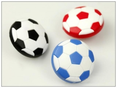Sports Football Child Cartoon Handle Suitable For Drawers and Baby Doors(Black,Red,Blue)