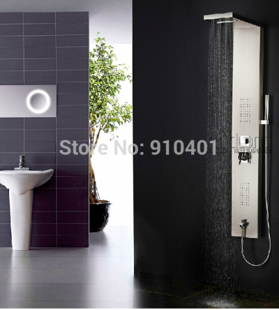 Wholesale And Retail Promotion Modern Bathroom Waterfall Shower Column Massage Jets Tub Spout Hand Unit Shower
