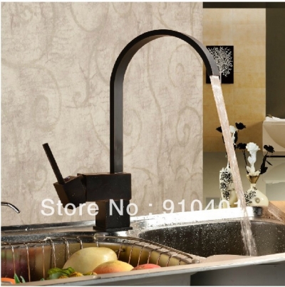Wholesale And Retail Promotion Modern Oil Rubbed Bronze Solid Brass Kitchen Faucet Single Handle Sink Mixer Tap