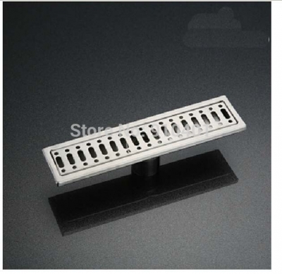 Wholesale And Retail Promotion Modern Square 12" Length Bath Shower Drainer Square Waste Drainer Floor Drain