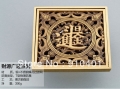 Wholesale And Retail Promotion NEW Antique Brass Classic Art Floor Drain Bathroom Ground Overflow Fitting 4