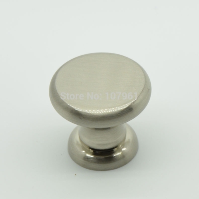 cheap round zinc alloy single hole cabinet knobs and drawer pulls 16g chrome brushed cheap cabinet knobs and pulls