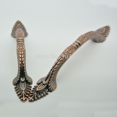 snake head coffee antique 128mm zinc alloy antique drawer handles 125g with 2 screws for drawers furniture kitchen cabinet