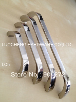 10 PCS/LOT HOLE TO HOLE 96MM STAINLESS STEEL HANDLES/ CHROME FININSH W/ REMOVABLE 22MM SCREW