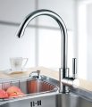 1pc /lot kitchen faucet, Solid Brass, Thicken Chrome, Copper faucet, Water faucet