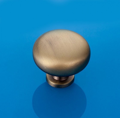 Cabinet Knob Solid Bronze Color Drawer Cupboard Knob Handles Pulls 28mm Zinc Alloy
