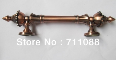 European villas Antique Classics Metal Zinc Alloy Grand Doors Handle Pull Pitch: 185mm Furniture Hardware