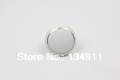 Hot Sale 10pcs 40mm Small Cheapest White Ceramic Cabinet Handles for Furniture mini Drawer Pulls Cabinet Hardware