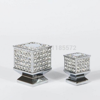 L30xW30xH40 Crystal Glass Furniture Cabinet Dresser Knob and Handle Drawer wardrobe knobs