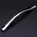 Long style Modern simple Bright chrome Solid Zinc alloy cupboard Knob Fashion Furniture handle drawer/closet pull