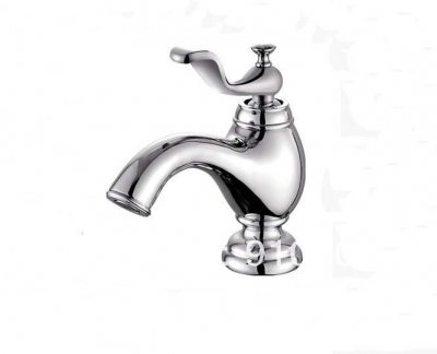 Wholesale And Retail Promotion Luxury Chrome Brass Bathroom Basin Faucet Single Handle Vanity Sink Mixer Tap [Chrome Faucet-1710|]