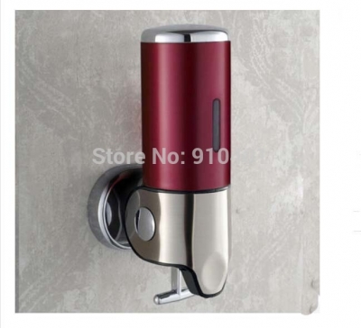 Wholesale And Retail Promotion NEW Bathroom Kitchen 500ML Stainless Steel Touch Soap Box Liquid Shampoo Bottl