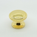 free shipping real gold plating zinc alloy single hole 39g golden cupboard handles knobs cabinet knobs pull handles