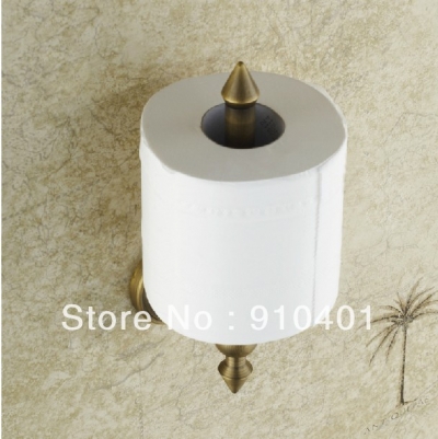 Wholesale And Retail Promotion Luxury Bathroom Wall Mount Antique Brass Toilet Paper Holder Roll Tissue Holder [Toilet paper holder-4684|]