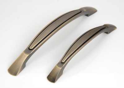 96mm Antique bronze cabinet handle / Zinc alloy Drawer knob and pull/ dresser pull [AntiqueHandles-126|]