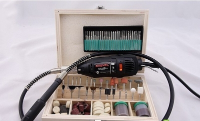 Electric Tools set , electric drill, Mini Grinder carving burnish with 130pcs Accessories+Flexible tube