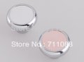 Hot selling single hole Zinc Alloy circle shape modern handle knob Kitchen Cabinet Furniture Handle knob 8091-2