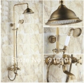 Wholdsale And Retail Promotion NEW Luxury Rain Shower Faucet Set 8
