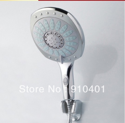 Wholesale And Retail Promotion Chrome ABS Bathroom Rain Shower Head Multifunction Handheld Shower With Switch [Shower head &hand shower-4126|]